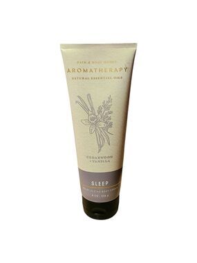 CEDARWOOD & VANILLA AROMATHERAPY "SLEEP" BODY CREAM BY BATH & BODY WORKS